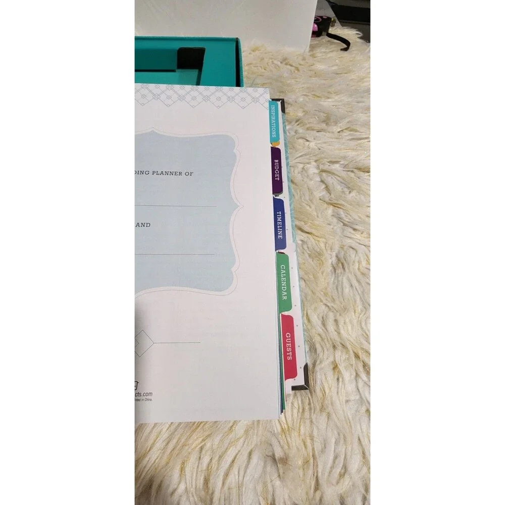 Wedding Planner Journal With Stickers